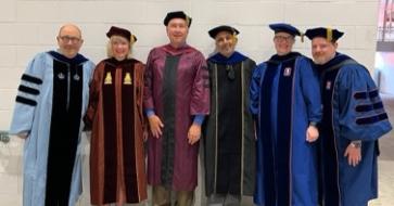 Faculty at Graduation