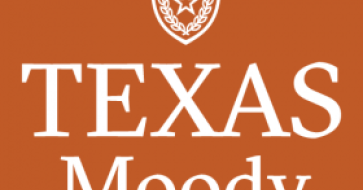 Moody College square logo burnt orange