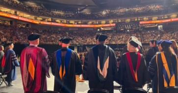 CMS Faculty at 2026 Graduation