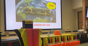 CMS Honors Day 2026 Stage Decor