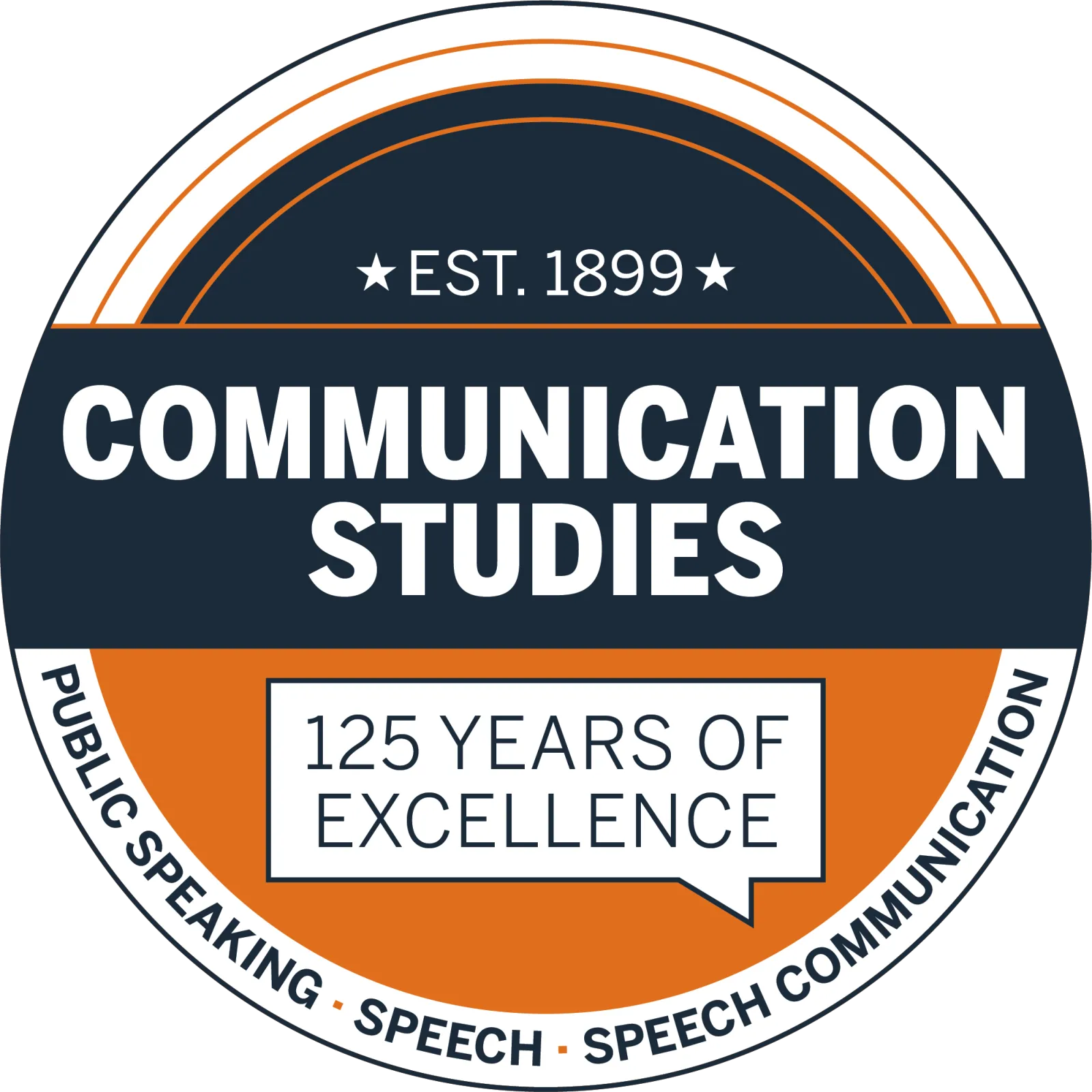 Logo for 125th anniversary of CMS