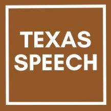 Texas Speech Logo