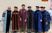 Faculty at Graduation