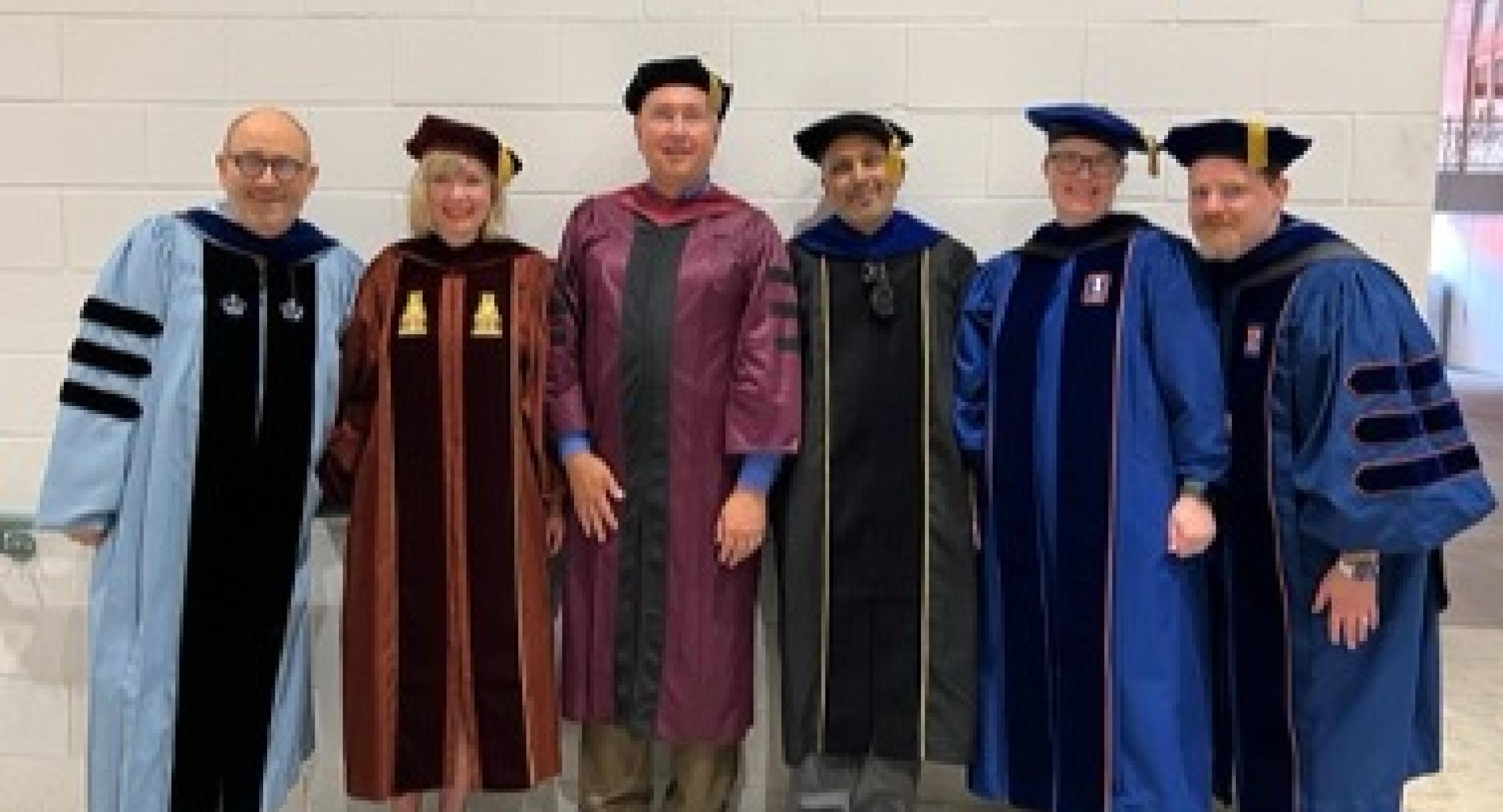 Faculty at Graduation