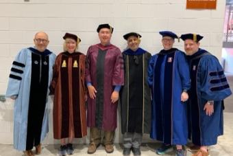 Faculty at Graduation