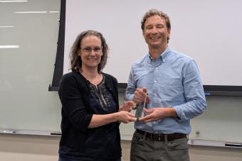 Outstanding Grad Alum Awardee, Dr. Steve Rains