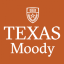 Moody College square logo burnt orange